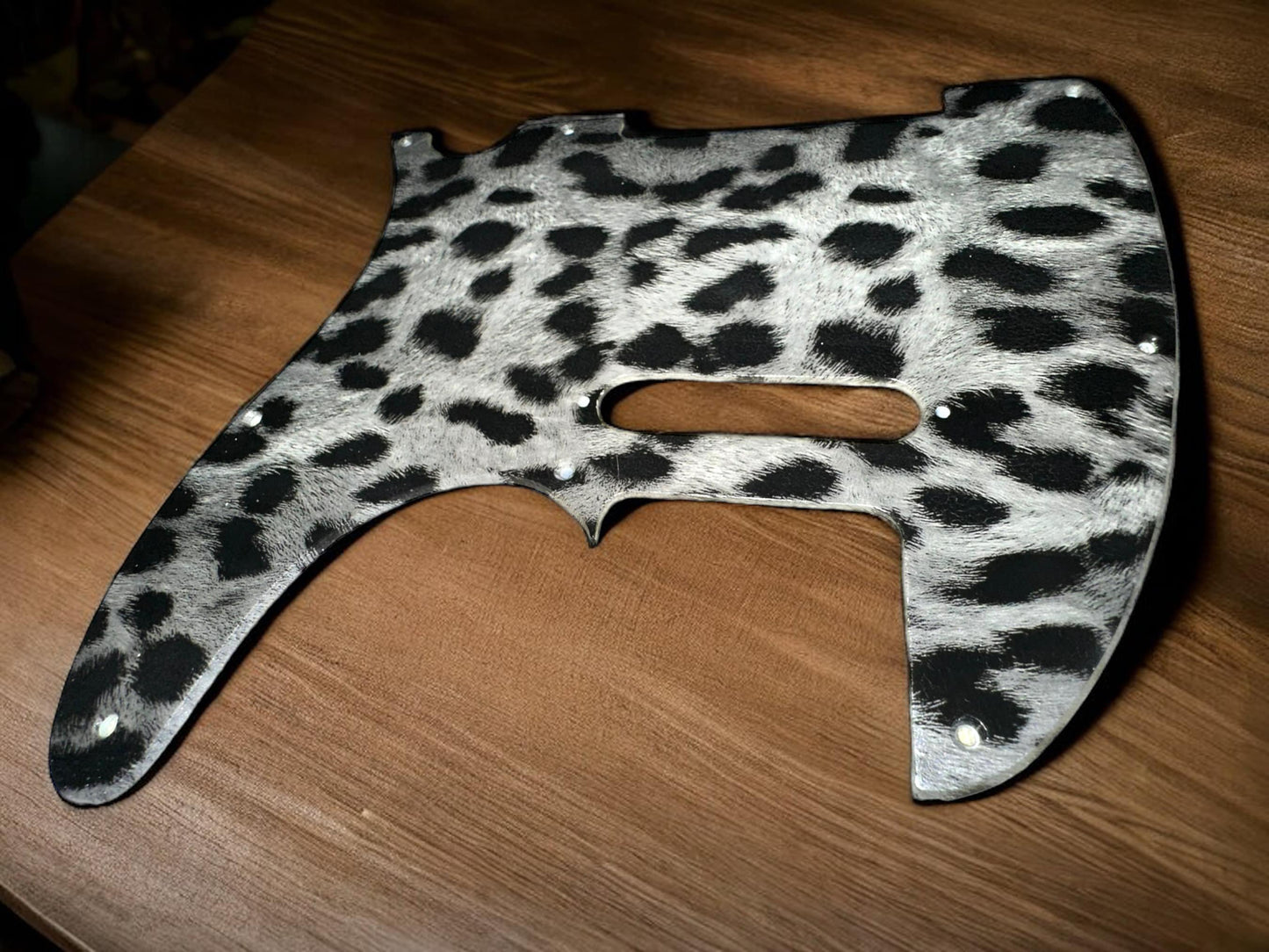 Custom Leopard Print 8 Hole Fender Telecaster Electric Guitar Pickguard