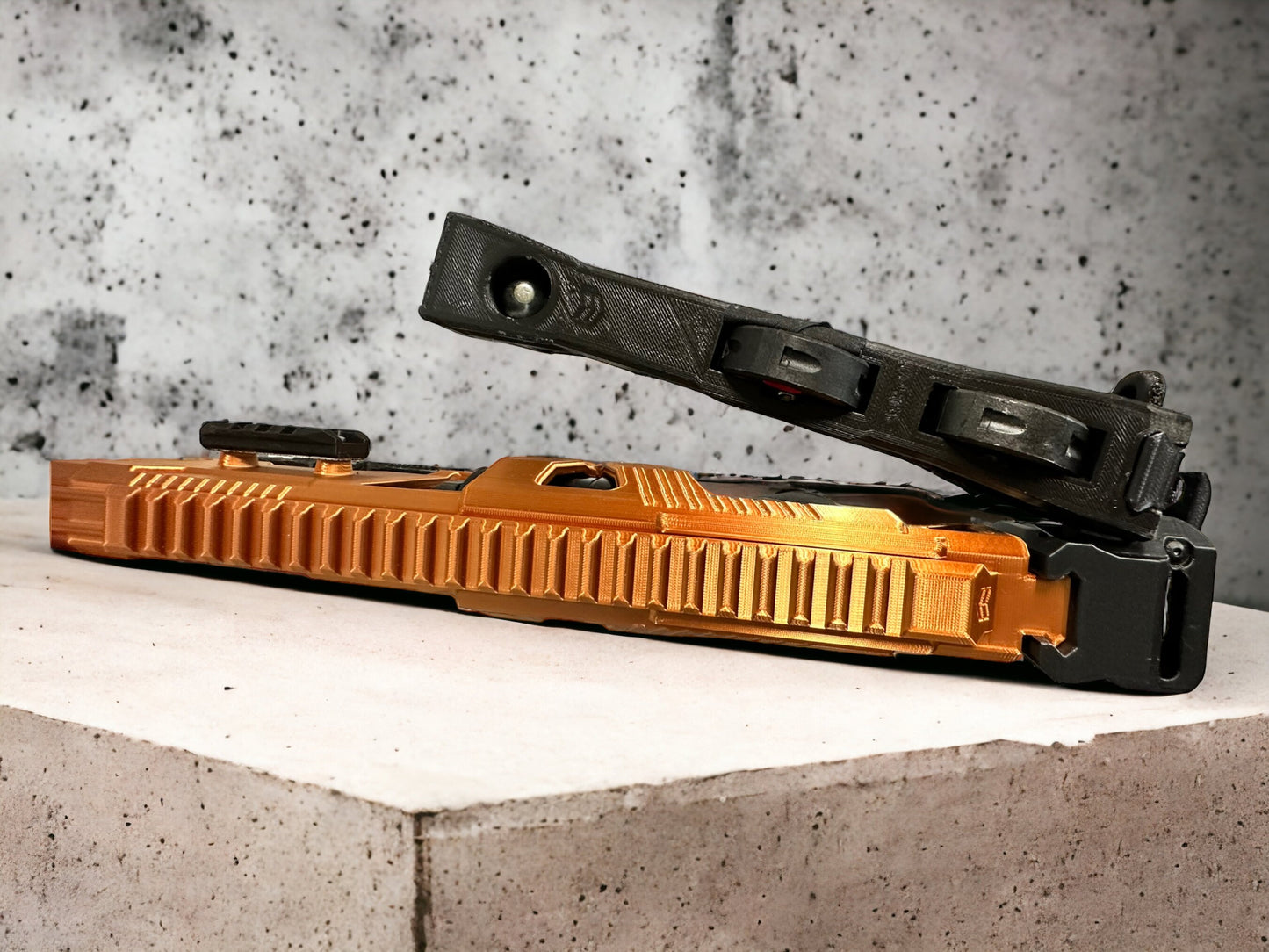 3D Printed Optional Folding Hinge for Umarex HDR50 Paintball Body Kit