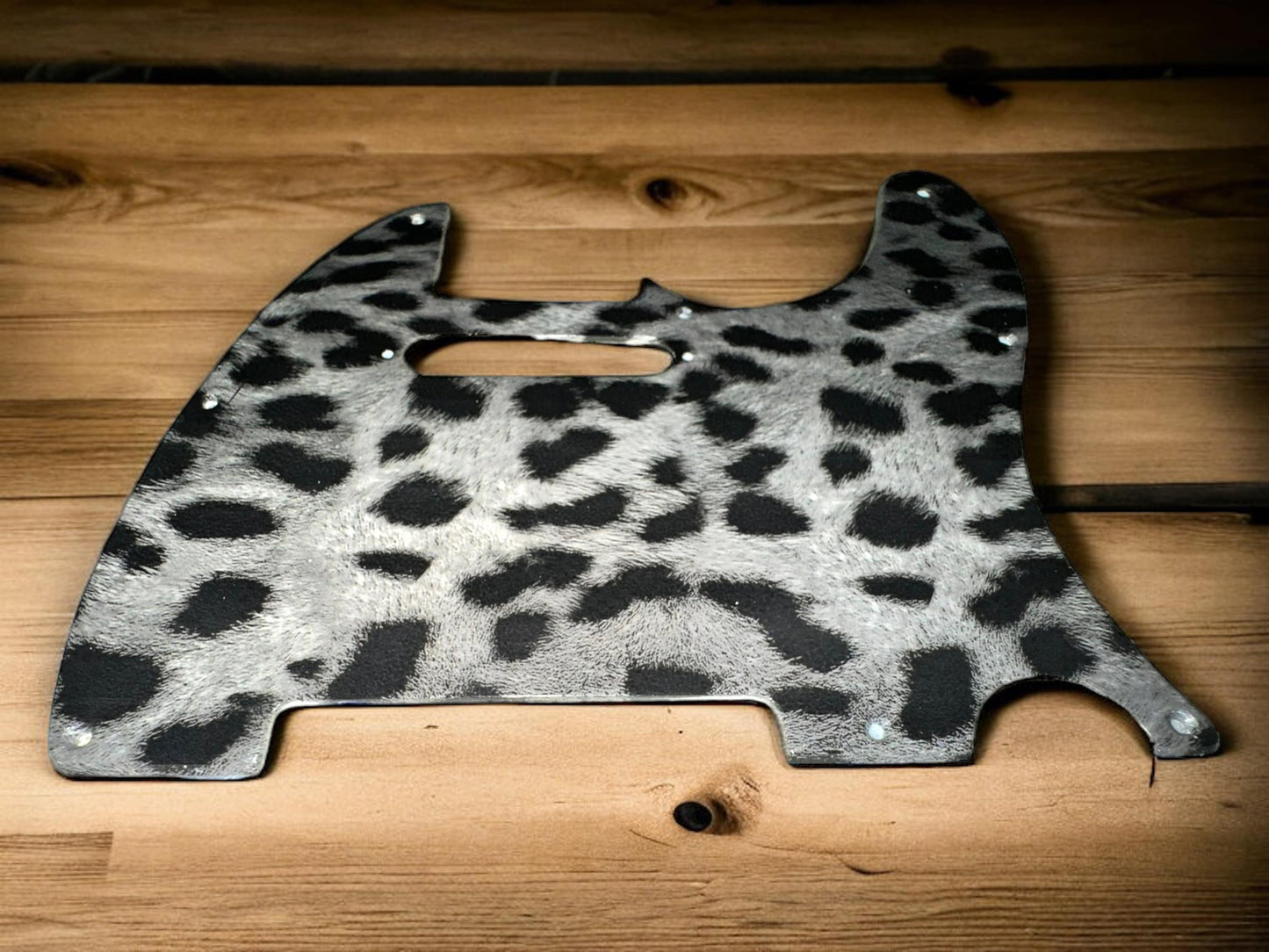 Custom Leopard Print 8 Hole Fender Telecaster Electric Guitar Pickguard