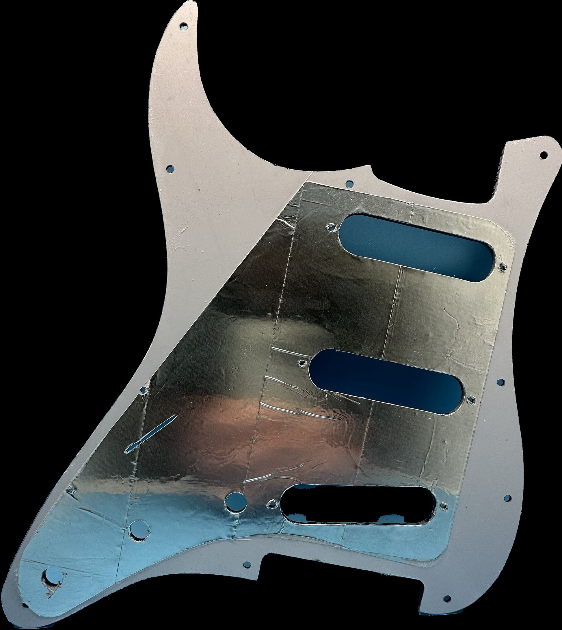 Fender 11-Hole Modern-Style Stratocaster SSS Pickguard In Parchment - Foto 4